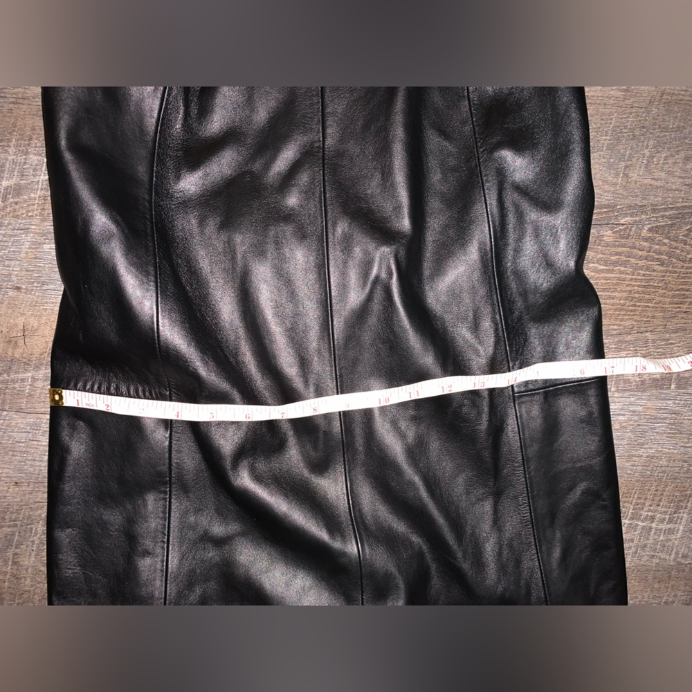 RTW Salvatore Ferragamo leather evening gown It.38/XS - Picture 9 of 9
